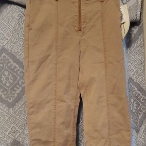 Amazon Essentials Beige Zippered Pants